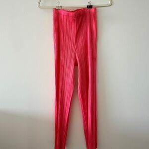 Issey Miyake Pleats Please Hot Pink pants
